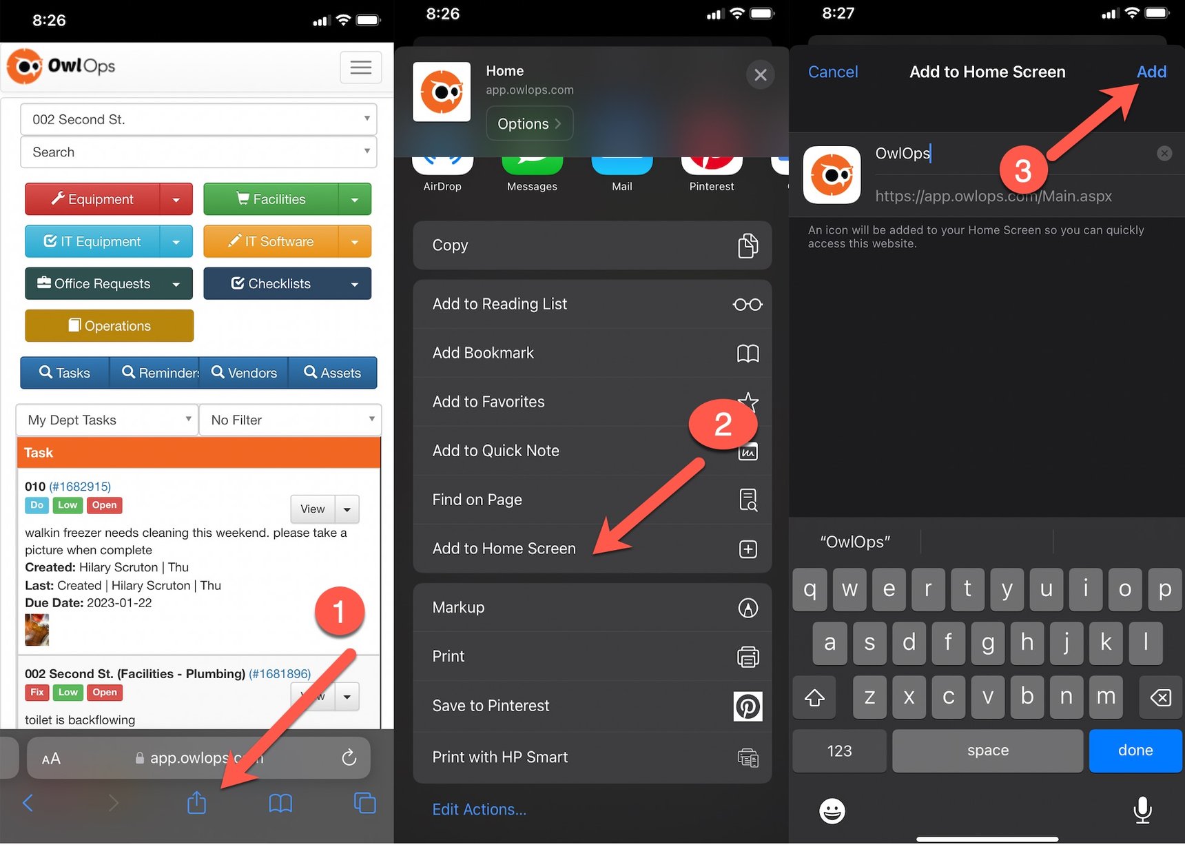 Setting up OwlOps on Your Smartphones/Tablets